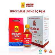 [THÙNG 6 CHAI] Nước Mắm 584 Nha Trang - 40 Độ Đạm  Chai Thủy Tinh 200ml - 584NHATRANG T0240-6
