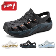 Fashionable yezzy yezzy Hole Shoes Ultra-Light Anti-Slip EVA Sole Breathable Hollow Beach Sandals Ra