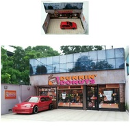 Diorama papercraft Dunkin Donuts
1 scale64/ for photography