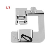 3 Size Rolled Hem Pressure Foot Low Shank Sewing Machine Presser Foot Hemmer Foot Set 1/2 Inch 3/4 I