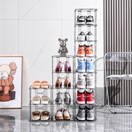 Multi-layer Shoe Rack Sneaker Display Shelf BTO HDB Cabinet Cosmetic Organizer Toilet Storage