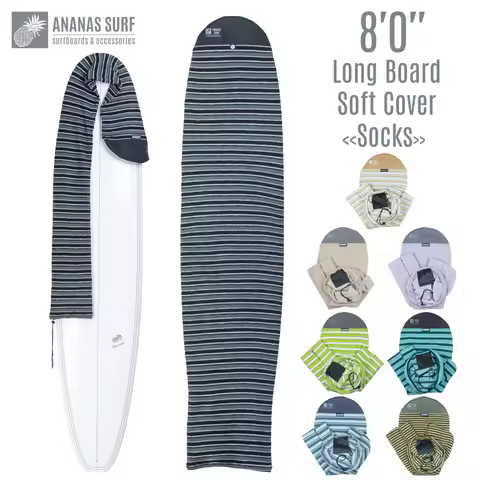 Ananas Surf 8'0" 240 cm Surfboard Sock 8 ft. Surfing Longboard Round Nose Soft Cover Bag Protective 