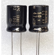 Elna CE-BP 47uf 50v Bipolar Capacitor Type No BP Nonpolar