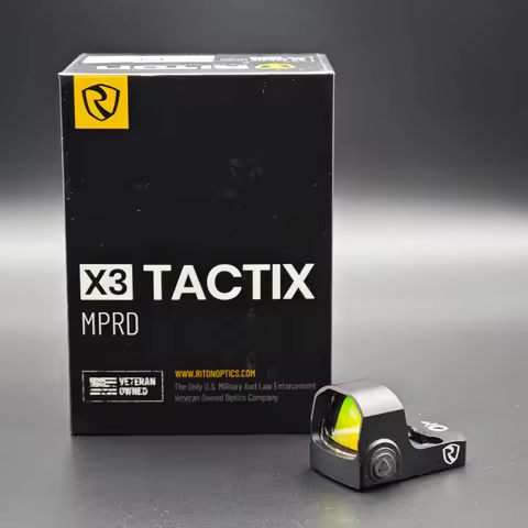 Riton Optics X3 Tactix MPRD Shield RMSC Footprint 3 MOA Reflex Compact Red Dot Sight Fit for G43X G4