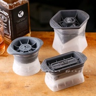 [Original Import] Tovolo Round Plastic Ice Hockey Explosion Silicone Ice Hockey Mould Whiskey Ice Ho