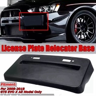 【 LCG5】-Side License Plate Photo Holder Front Bumper License Plate Holder Car for X 2008-2018 Car Pa