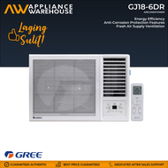 Gree 2HP Window Type Full DC Inverter with Remote Aircon GJ18-6DR