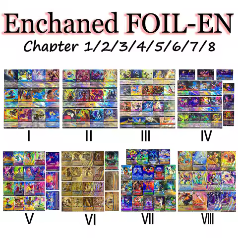 Lorcana Proxy Chapter 1/2/3/4/5/6/7/8 Foil Collection Cards Elsa Simba Mickey Mouse Baymax Aladdin T