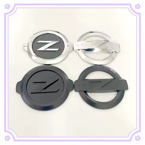 New For 350Z 370Z Z33 Fairlady Nismo Z Logo Rear Boot Trunk Emblem Badge Car Sticker Decals Chrome B