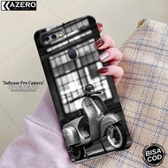 HP OPPO F9 / F9 PRO Latest Fashion Case Vespa Softcase OPPO F9 / F9 PROSilicone Pro Camera Casing OP