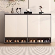 [ SG ] ⚡  Shoe Cabinet Simple Large Capacity Multi Layer Shoe Rack Cabinet Wood Shoe Cabinet Home Sh