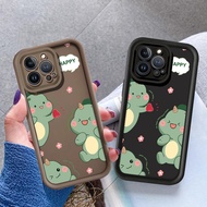 Soft Silicone Phone Cases Cover for OPPO F11 Pro F5 A73 A75 F7 F9 Rro Reno 2Z 2F Realme C21 Cute Swe