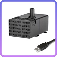 (SG Ready Stock) 5W USB Submersible Mini Water Pump | Submersible USB Water Pump With Sponge Filter 