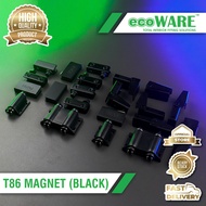 ecoWARE Hi Fi Hinge Cabinet Glass Magnet Door Catch Door Latch Door Push To Open Magnet Hinge