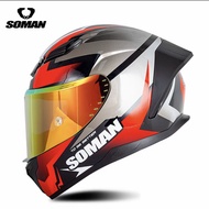 SOMAN SM973 หมวกกันน็อคสปอร์ต 4 ฤดู สำหรับผู้ชายและผู้หญิง หมวกกันน็อคไฟฟ้า หมวกกันน็อคสำหรับคู่รัก