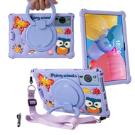Kids Silicone Cartoon Rotation Stand Tablet Case For Android Tablet PC 5G Galaxy X95 Tab 10.8 inch G