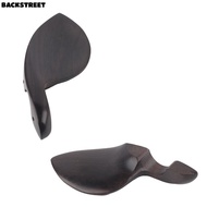 BACKSTREET ​Ebony Chin Rest, ​Center Mount ​Standard Bracket​ Violin Chin Rest​, Essential Violin Pa