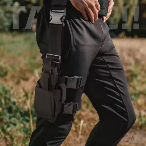 Drop Leg Holster Tactical Thigh Pistol Gun Holster Leg Harness Universal Adjustable Glock Handgun Ho