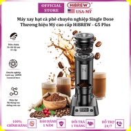 Single Dose professional coffee bean grinder with integrated 36 grinding modes HiBREW G5 Plus brand,