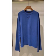 T-shirt Prada/ T-shirt kasual Prada bercorak cetakan T-shirt pasangan T-shirt sukan UTPL