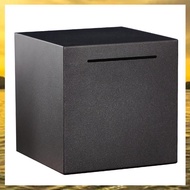 (HARB) Adult Piggy Bank Only Stainless Steel Piggy Bank Can Be Entered and Exited Unopenable Piggy B