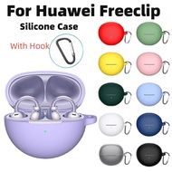 Silicone Case For Huawei FreeClip Case TPU Protective Case Cover For Earphone Huawei FreeClip Case