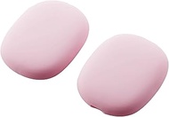 Elecom AVA-APMSCPN AirPods Max Compatible Cover, Silicone, Pink