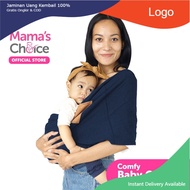 Mama’s Choice ผ้าอุ้มเด็ก เด็กแรกเกิด สวมใส่ง่ายสบาย พร้อมช่องใส่ขวมนม - Comfy Baby Carrier