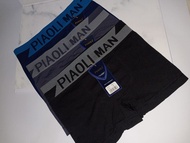 Boxer Pria RAJUT Paket 3 Pcs CD Celana/ Pakaian Dalam Boxer Pria  PIAOLI MAN Premium Murah berkualit