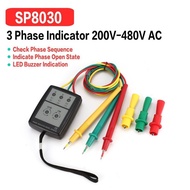 Voltage Sequence AC Portable Sequence sm852b Meter Three-Phase Phase Detector Ammeter Phase ISRT