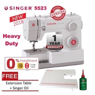 Singer 5523 Heavy Duty Sewing Machine (New 4423 version) + Extension Table