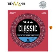 D'Addario EJ27H Bộ Dây Đàn Classic Guitar Silverplated Wound DAddario - Clear Nylon DAddario Hàng Ch
