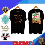 KATUN DISTRO MEN'S T-SHIRTS Di Wa Kang Ngartis on Michat Kang Service PREMIUM SCREEN PRINTED COTTON 