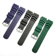 *SG Seller* 22mm Silicone Strap for Diver Watch Band Men Women Sport Waterproof Diving Rubber, for seiko citizen watch