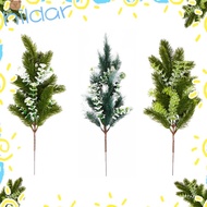 HLAR Christmas Plant, Green Artificial PE Artificial Pine Branches, Creative Christmas Tree Photogra