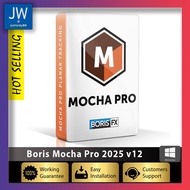 Boris Mocha Pro 2025 v12 ( Stand Alone + After Effects and Premiere Pro, Nuke, Avid Plugin ) - Full