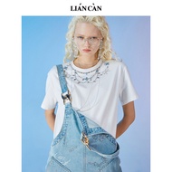 Lotus Can 2023 Spring Summer New Shopping Mall Same Style Bohemian Herringbone Webbing Hand-Sewn Dia