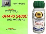 SÂU NHỆN BỌ TRĨ - OHAYO 240SC - 240 ml - BMC