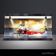 Helicopter h175 Storage Box Dustproof Transparent High-Tech Acrylic Music Box Rescue Machine Display