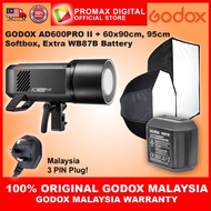 GODOX AD600PRO II WITH WB87B BATTERY LANTERN OCTA 95cm 60x90cm Softbox AD600PROII AD600 PRO 2