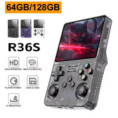 2025 R36S Retro Handheld Video Game Console Linux System 3.5 Inch IPS Screen R35s Pro Portable Pocke