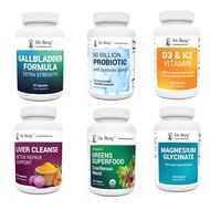 ❤️❤️ Dr. Berg's D3 K2/Magnesium/Probiotics/Gallblader/Liver/Superfood/Trace/ Omega 3/Hair/Adrenal/B1