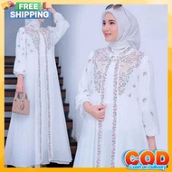 Latest Simple Women's Fashion Beautiful Gamid Bj Party Invitation Gammis Dreas Syari Simple Gamis Cl