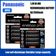 4-20pcs Original Panasonic Eneloop Pro 1.2V 2550mAh AA NI-MH Rechargeable Batteries For Camera Flash