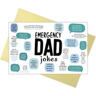 Kad Ucapan Hari Bapa OJsensai Joke untuk Ayah, Kad Hari Lahir untuk Ayah, Kad Ucapan Joker Lucu Tamb