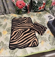 Jill Stuart 斑馬紋毛毯套裝