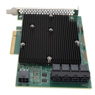 Arealer | การ์ด LSI SAS 9300 16I HBA ความเร็ว 12Gbps 16 พอร์ต SATA SAS การ์ดควบคุม HBA สำหรับ Window