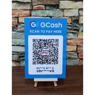 Big Gcash Qr Code Standee / 5.5x8 Qr Code Standee for shop