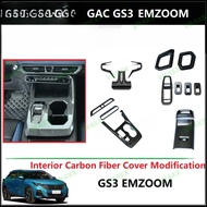 GAC GS3 EMZOOM 2023 Interior Carbon Fiber Cover Modifi ion For GAC GS3 EMZOOM 2023