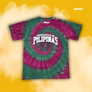 UPBEAT-University of the Philippines - UP Tie Dye Shirt Maroon and Green